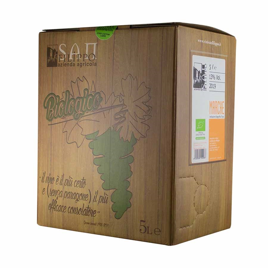 BAG IN BOX VINO BIANCO FALERIO BIO